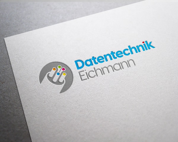 Logo Design Datentechnik Eichmann